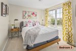 Second bedroom hosts a queen-sized mattress, best for couples -second floor-